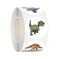 thumbnail image 1 of Paper Stickers Scrapbook Envelope Dinosaur Stickers Decals Bottle 3.8cm, 1 of 8
