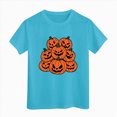 thumbnail image 6 of KPVEVIQ Toddler Girl Boy Halloween Shirt Spooky Graphic T-Shirt Kids Pumpkin Short Sleeve Tee Top Cute Fall Clothes, 6 of 6