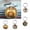 C, variant on Jesus Christ Key Ring - Metal Religious Keychain Pendant with Fade-Resistant Print, Durable Alloy for Car Keys, Bible Zipper, Holiday Gift
