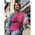 thumbnail image 2 of Bike Girl W Roses Lineart Shaped T-Shirt Women -Image by Shutterstock, Female Large, 2 of 4