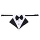 thumbnail image 3 of Mascota Perro Esmoquin Bandana Fiesta De Boda Formal Pajarita Cuello Collar-M Negro, 3 of 5