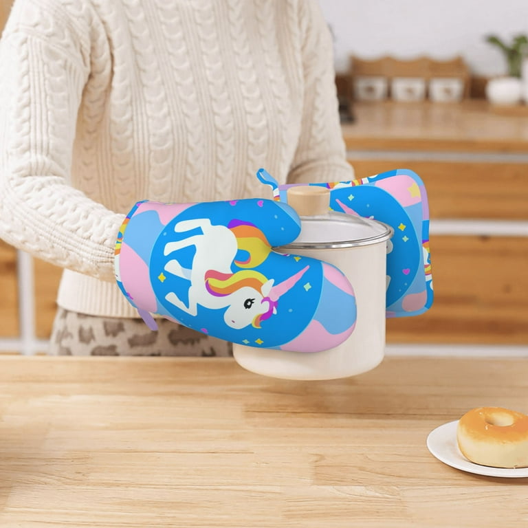 Cute Oven Mitts and Pot Pad Sets Non-Slip Potholders Kitchen Heat Resistant  Cute Heat Resistant Non-Slip Potholders Kitchen Heat Resistant Hot Pads Cute  Oven Mitts and Pot Pad Sets for Kitchen 1 