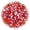 Red, variant on 120pcs Assortments Charm Lampwork Murano Spacer Craft Beads for DIY Charms Bracelet Necklace Earring Jewelry Making Supplies(Red)