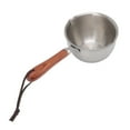 Mini Butter Warmer Pan Stainless Steel Quick Oil Warmer Pot Deepen