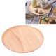 thumbnail image 4 of Bandeja de madera para servir ligera sin esquinas incisivas bandeja para aperitivos suave para comida desayuno cena decoración para el hogar restaurantes café ANGGREK Otros, 4 of 8