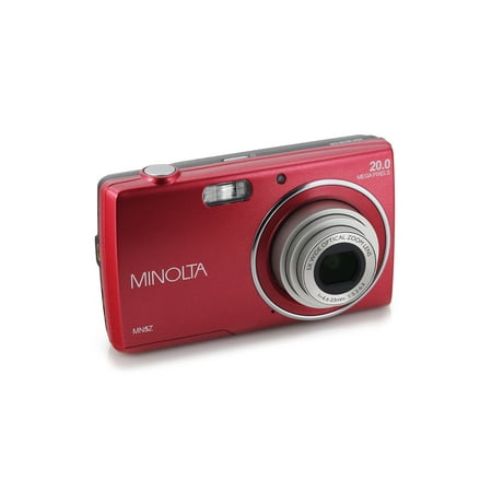 Minolta Mn5z-r 20-megapixel Mn5z Hd Digital Camera With 5x Zoom (Best 20x Zoom Compact Camera)