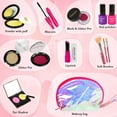 thumbnail image 3 of Pretend Makeup for Kids Cosmetic Toys Kit for Girls Toddlers Makeup Play Set for Kids with Cosmetics Bag Princess Play Game Christmas Birthday Gifts Toys for Little Girls (Not Real Makeup), 3 of 9