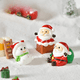 thumbnail image 5 of Navidad Nuevo Abrazo Navidad Micro Paisaje Paisaje de Nieve Adornos Lindos Divertidos Muñeco de Nieve Manualidades de Resina, 5 of 6