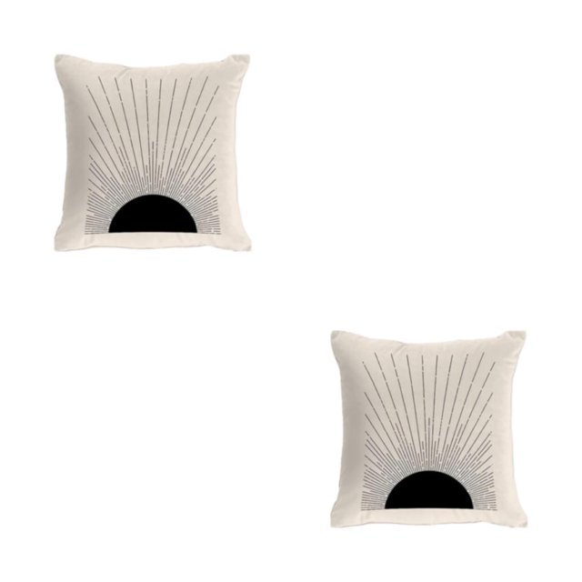 Transemion Throw Pillows Cover Soft And Durable For Home Decoration Easy To Clean Polyester Cushion Cover Pillow Cover Fit W0134-3 2Set