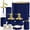 Navy Blue-Bath Set (10-Piece), variant on Black Bath Set (10-Piece) Bathroom Accessories