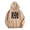 thumbnail image 3 of toraway Chandails à Capuchon pour Femmes Zip Up Manches Longues Graphique Imprimé Pull Chandails en Molleton à Capuche Chandails en Molleton à Cordon Blouse L, 3 of 3