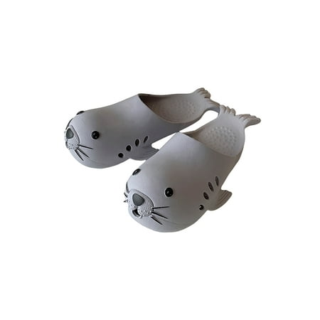 

Ymiytan Unisex Soft Slide Sandals Beach Lightweight Closed Toe Summer Slippers Casual Cool Slip On Mules