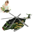 thumbnail image 6 of BINGLI Helicopter Toys, Airplane Toys for Toddlers Boys 1-3 4-7 Birthday Gifts, Kid's Airplane Helicopter with Musical and Lights for 2 3 4 5 6 Year Old Boys Girls, Bump and Go Plane Toys, 6 of 9