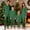 F-125Mom-Green, variant on ZHOGXU Family Matching Pajamas Long Sleeve Solid Color Zipper Hooded Jumpsuits Comfortable Soft Holiday Festive Sleepwear Dad-Beige L