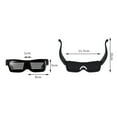 thumbnail image 4 of Amdohai USB Chargeable LED Light Glasses BT Glasses APP Control Smart, 4 of 7