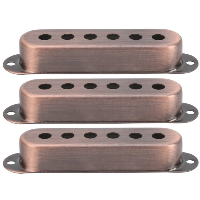 Electric Guitar Pickup Cover, Long Service Life Single Pickup Cover, Easy To Install And Remove Convenient To Use Fine Workmanship Brass Durable For Guitar Bass