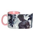 thumbnail image 4 of Game Muscle Man Coffee Mug Fun Custom Ceramic Mugs 11oz Pink, 4 of 5