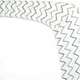 thumbnail image 7 of American Baby Company 100% Natural Cotton Fitted Crib Sheet 52" x 28" - Soft, Breathable, Hypoallergenic & Gentle Toddler Bed Sheet, Gray Zigzag, Neutral for Boys & Girls, 7 of 7