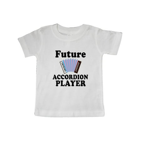 

Inktastic Future Accordion Player Childs Gift Baby Boy or Baby Girl T-Shirt