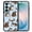 Brindle Brown English Bulldog Funny Playful Postures On Light Blue Background, variant on WIRESTER Shockproof Soft Rubber Cover Case for Samsung Galaxy S26+ / S26 Plus 6.7" 2026, Orange Tabby Cat Funny Playful Postures