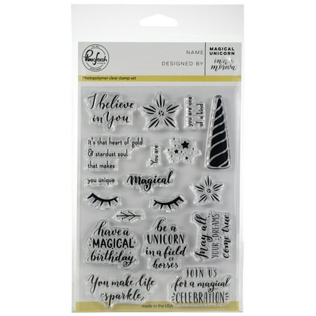 - Pinkfresh Studio Clear Stamp Set 4