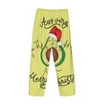 thumbnail image 5 of Bingfone Avocado Merry Christmas Mens All Over Print Sleep Pajama Pants-Xx-Large, 5 of 9