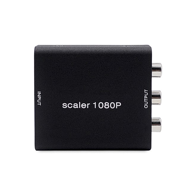 Gwong Electrónica HD Portátil Mini HDMI-compatible con la señal digital a AV L / R Adaptador de conversión de audio estéreo