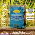 thumbnail image 4 of Asian Kitchen Platinum White Basmati Rice Extra Long Aged 10lbs (4.54kg) ~ All Natural | Vegan | Gluten Friendly | Indian Origin, 4 of 10