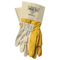 679 Ironworkers Gloves 12 Pairs - LONG CUP, MADE IN USA. ****SIZE LARGE ******