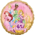 thumbnail image 2 of Disney Princess Happy Birthday Authentic Licensed Theme Foil / Mylar Balloon 18" ( Each ), 2 of 3