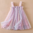 thumbnail image 5 of NNJXD Vestido de fiesta de princesa para niña con tutú y espalda de encaje, 5 of 5