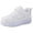 K-White, variant on Xudanell Boys Shoes Thick Soled Sneakers with Wheels Fashionable Light Shoes Skate Sneakers