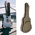 thumbnail image 2 of Bunblic Guitar Gig Bag Scratch Resistant with Handle Protective Birthday Gift Backpack Khaki, 2 of 8