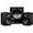 Natural Walnut, variant on Fluance Ai41 Powered 5" Stereo Bookshelf Speakers (Lucky Bamboo), DB10 10" Low Frequency Ported Front Firing Powered Subwoofer (Black Ash), 15 Feet RCA Ultimate Performance Collection Subwoofer Cable