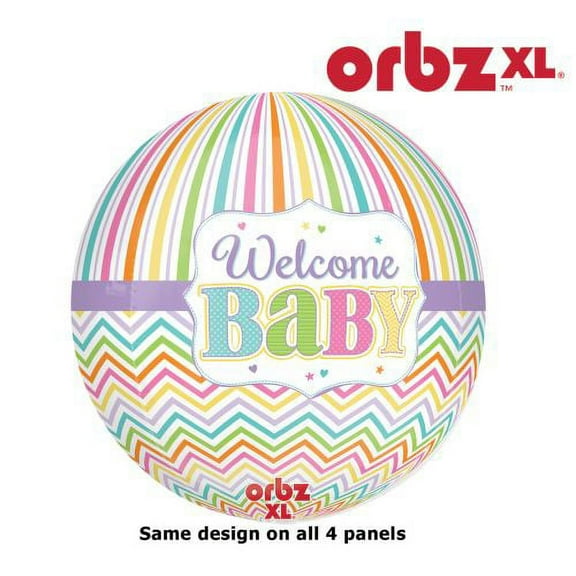 Burton & Burton 16" Orbz Baby Brights Balloon