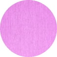 thumbnail image 1 of Ahgly Company Indoor Round Abstract Pink Contemporary Area Rugs, 6' Round, 1 of 4