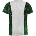 thumbnail image 2 of Distressed Grunge Flag of Nigeria All Over Mens T Shirt, 2 of 2