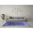 thumbnail image 3 of Ahgly Company Indoor Rectangle Oriental Blue Traditional Area Rugs, 2' x 4', 3 of 4