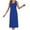 Blue, variant on Tumotour Oversized Long Nightgowns For Women Sleeveless Nightwear Plaid Strap Chemsie Lingerie For Women Tank Sleepwear Full Length Sleep Shirts Pajamas Loungewear