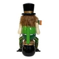 thumbnail image 3 of Kurt Adler 12-Inch Wooden -InchI-Footm A Wee Bit Irish-Inch Nutcracker on Pot O-Foot Gold, 3 of 6