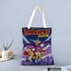 thumbnail image 2 of Darkwing Duck Bolso de tela con estampado de lienzo para mujer, bolsa de compras reutilizable y estética, con cremallera interior, regalo para mujer,38*45cm., 2 of 6