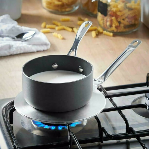 ADVEN Induction Hob Converter Heat Diffuser Disc Adapter Plate Saucepan Pot  Frying Pan - Walmart.com