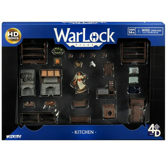 WarLock Tiles: Kitchen - Tabletop RPG Accessory