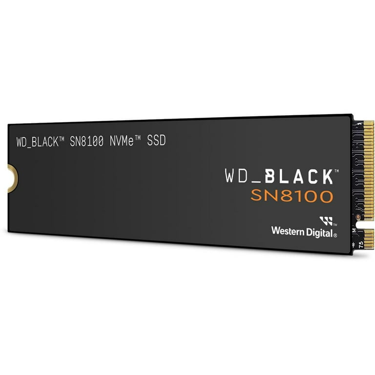 2TB* WD_BLACK™ SN8100 PCIe® 5.0x4 NVMe™ M.2 SSD Game Drive