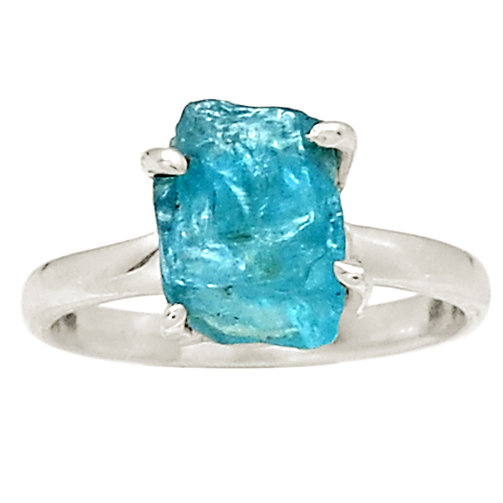 Sunburst stamp Oxidized Ring 6mm bright blue apatite,neon Blue apatite Stack Ring,Hand Stamped Band Sterling Silver