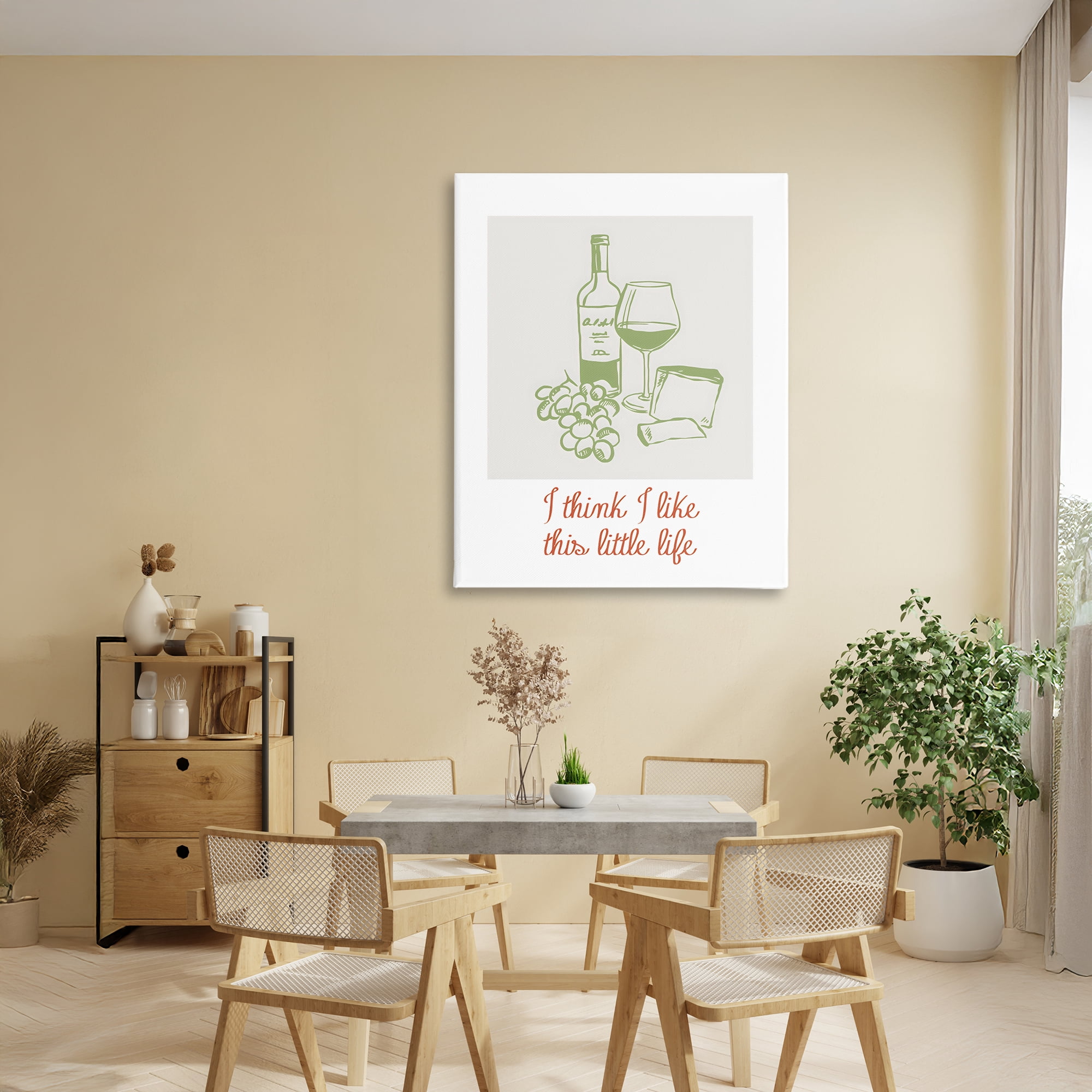 Stupell Industries I Think I Like This Little Life Canvas Wall Art, design by The Prints Vibe
