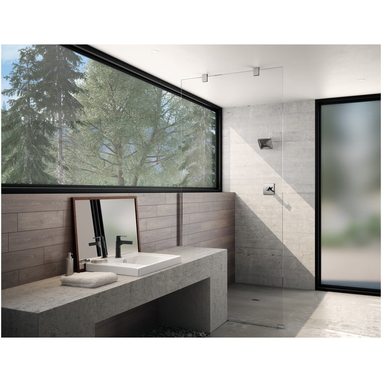 Delta Zura Single Handle Bathroom Faucet, Polished Nickel