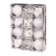 thumbnail image 1 of 12 bolas navideñas, adornos navideños, adornos colgantes DIY para Navidad. Plata, 1 of 9