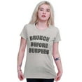 thumbnail image 4 of Brunch Before Burpees Funny Workout Womens Slim Fit Graphic Tee Brisco Brands S, 4 of 5