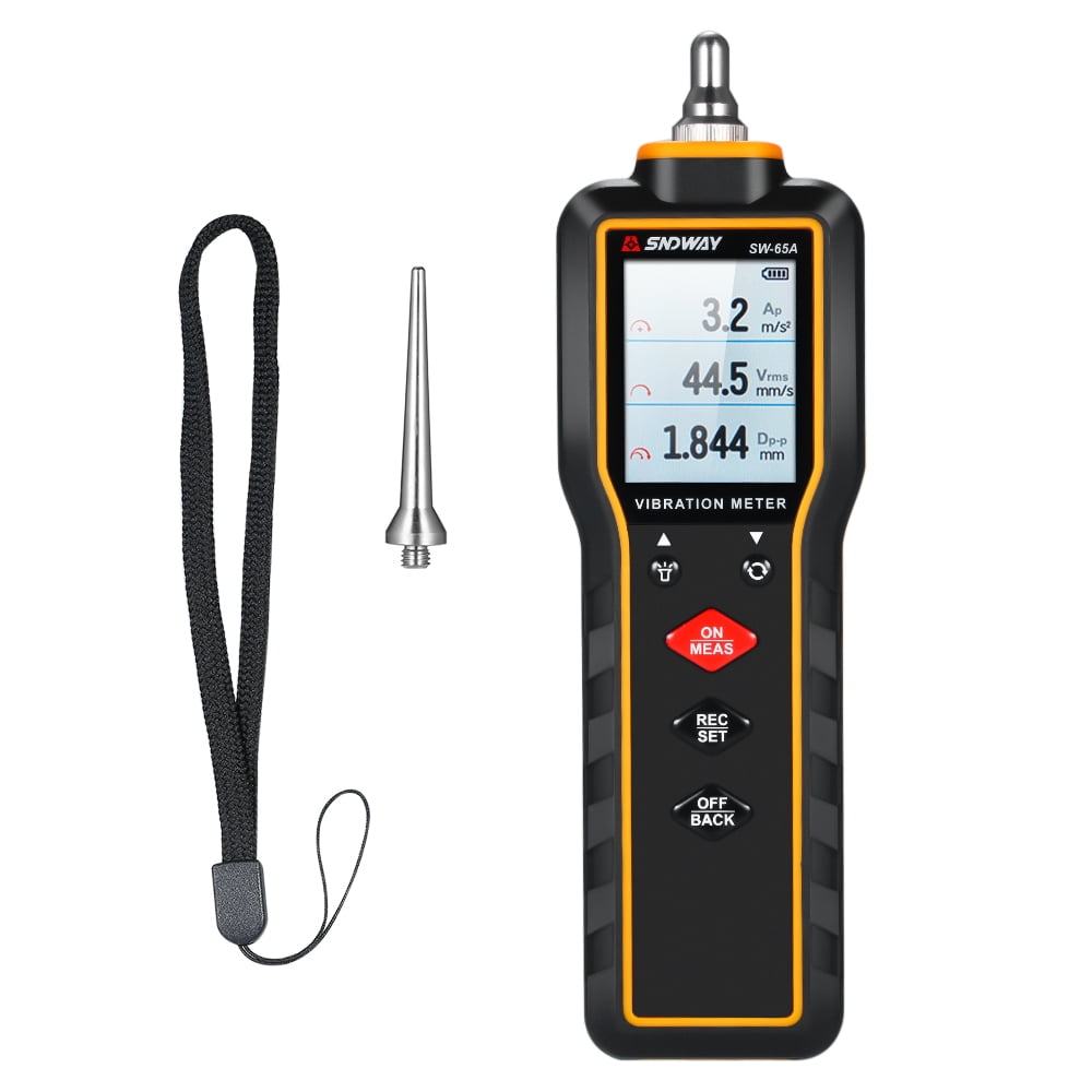SNDWAY Portable Vibration Meter Vibration Measure Tool Vibrometer